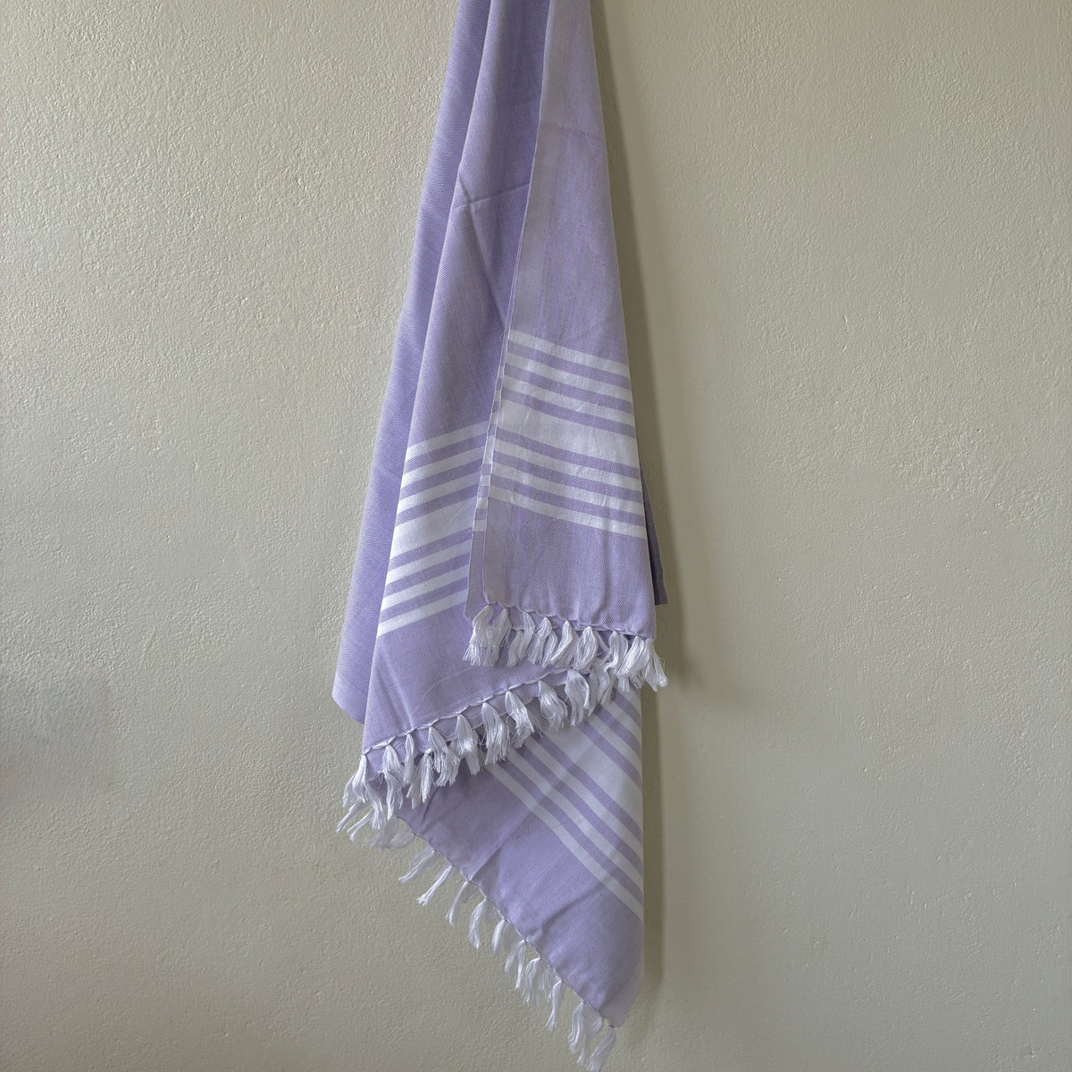 Purple Cotton Bath Towels