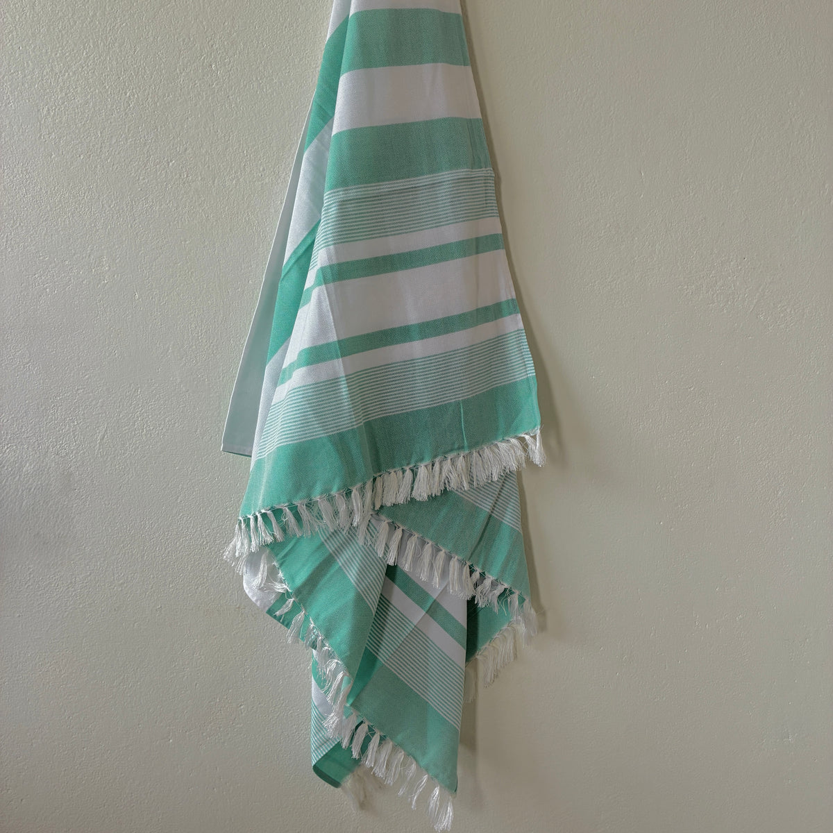 Greenish Blue Bamboo Bath Towels