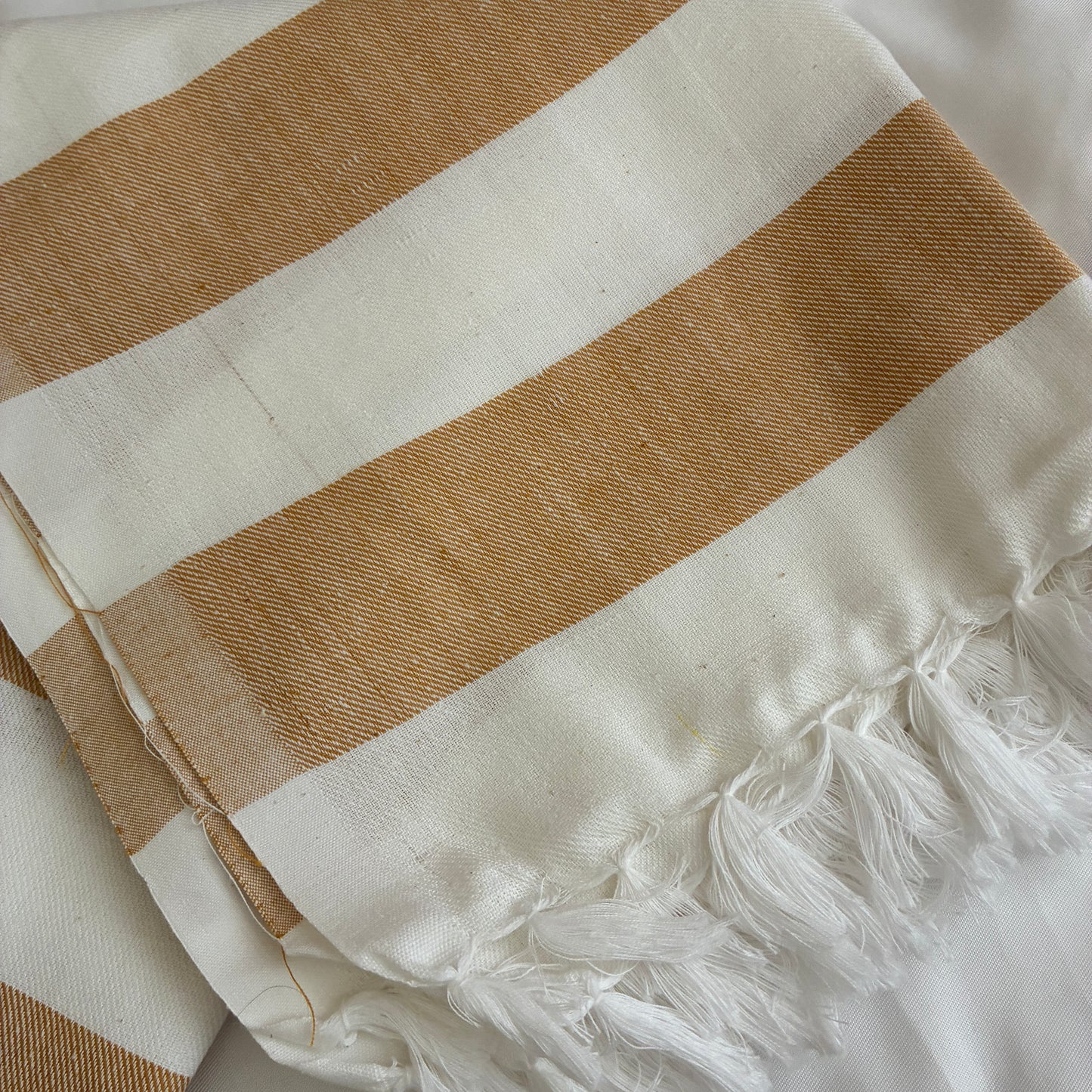 Light Brown Extra Long Cotton Bath Towel