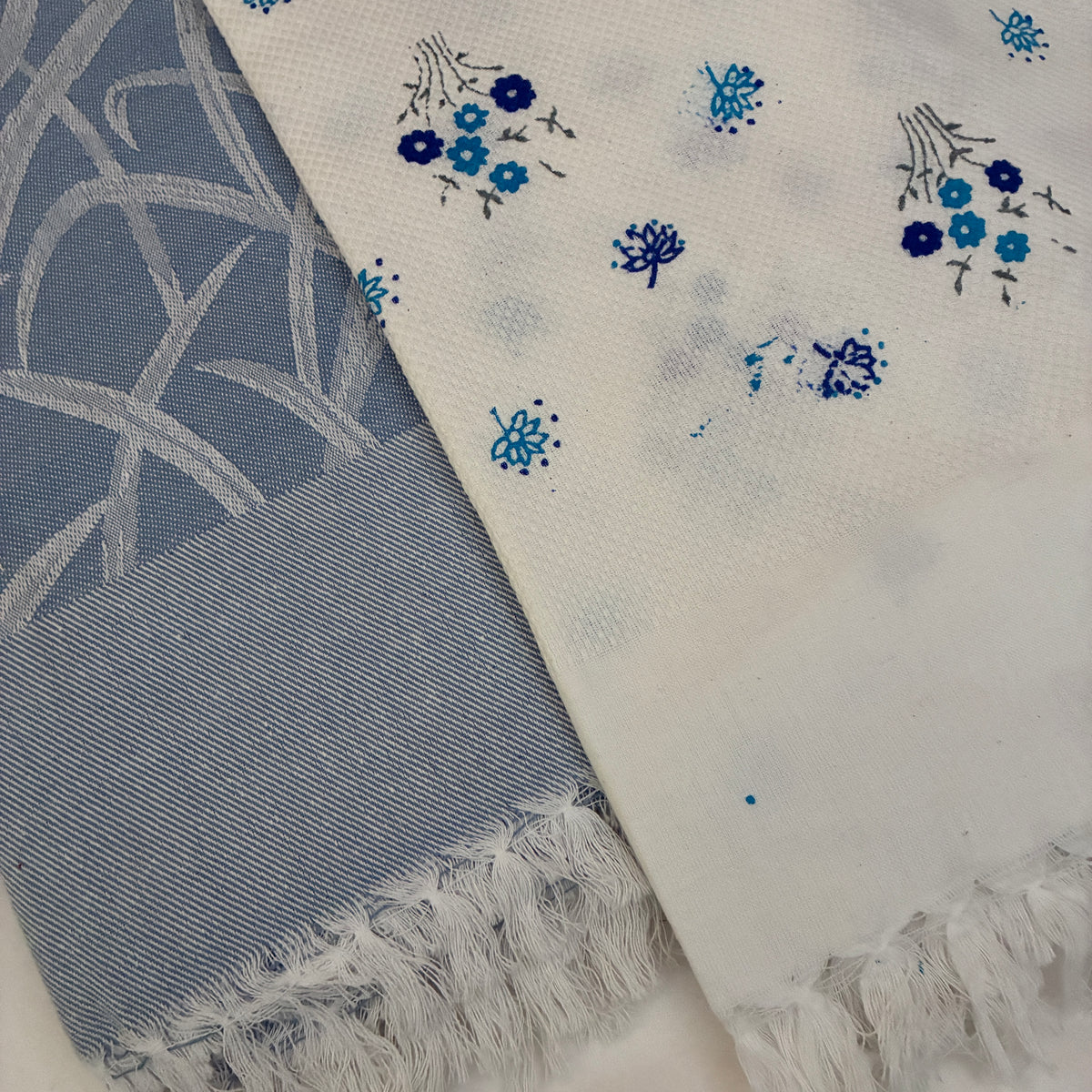 Cotton Single Blanket with Free Towel