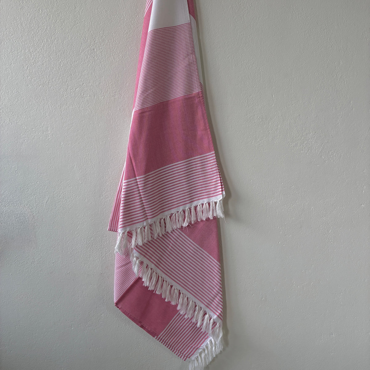 Dark Pink Bamboo Bath Towels