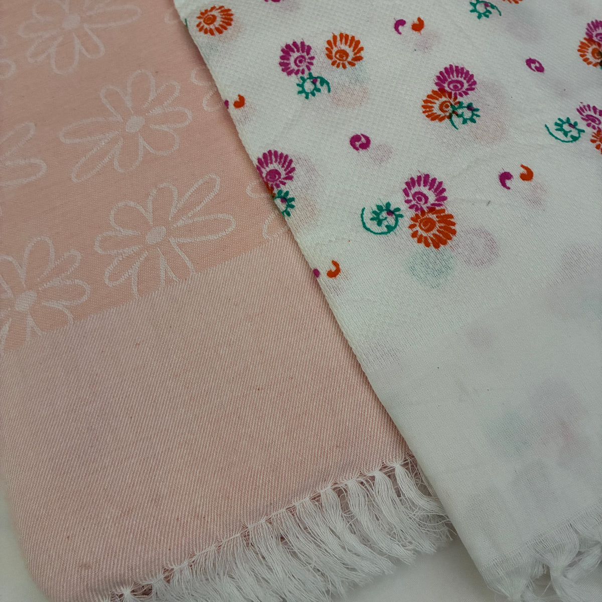 Cotton Single Blanket with Free Towel