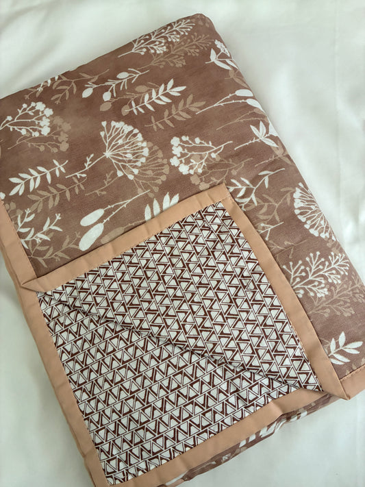 Autumn Fern Single Size Cotton Dohar