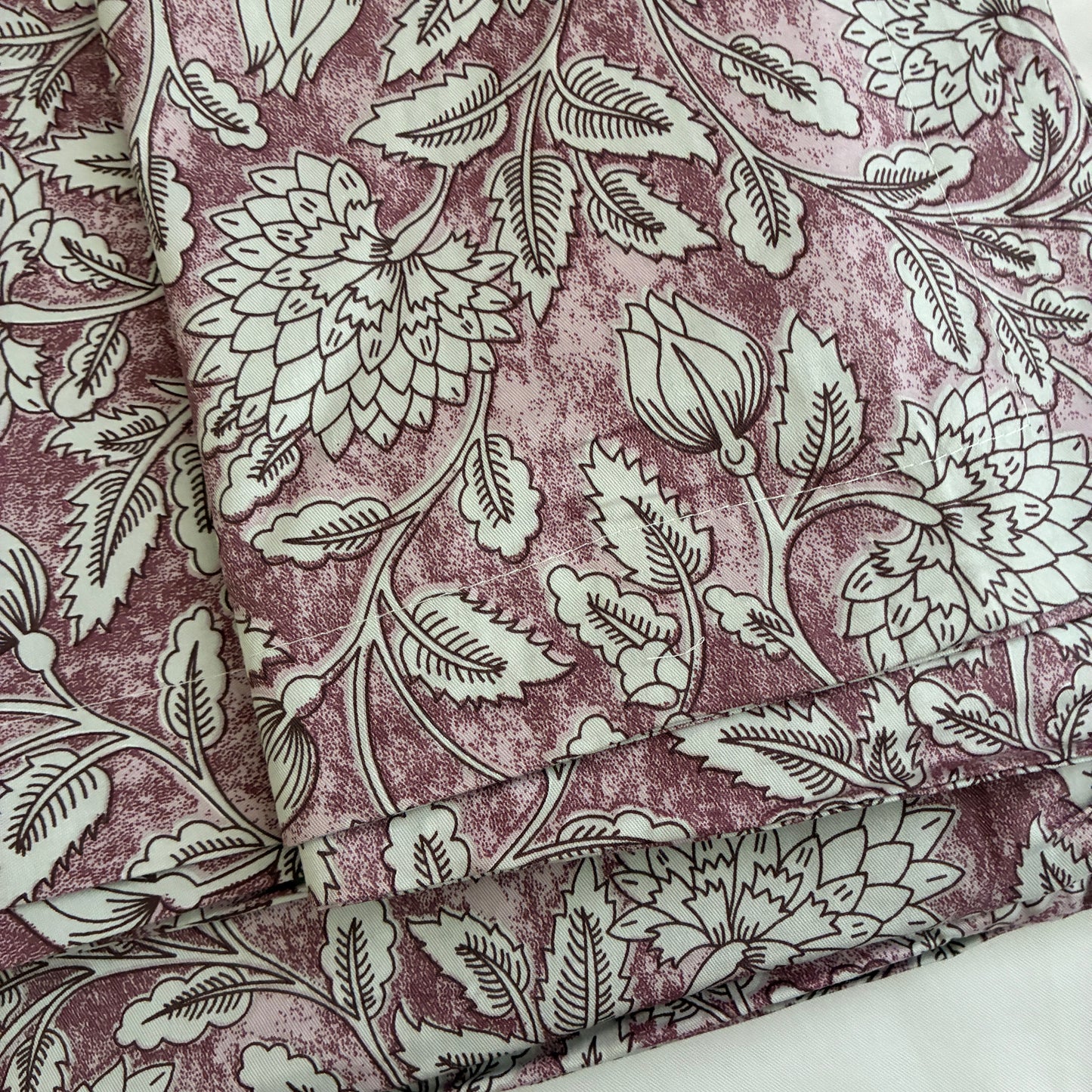 300TC Premium King Size Cotton Bedspread 108x108 inches