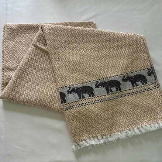 Long Cotton Bath Towel