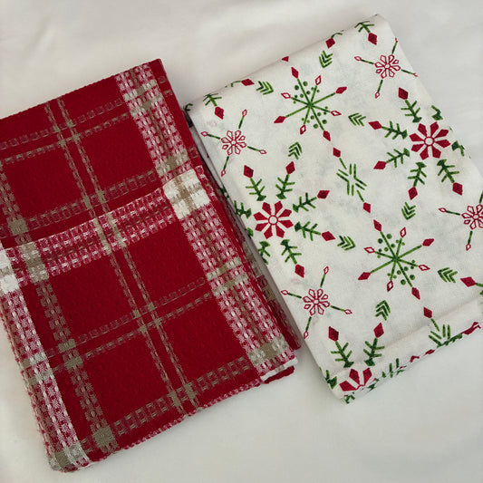 Printed Hand/Lunch Towels (Set of 2 )