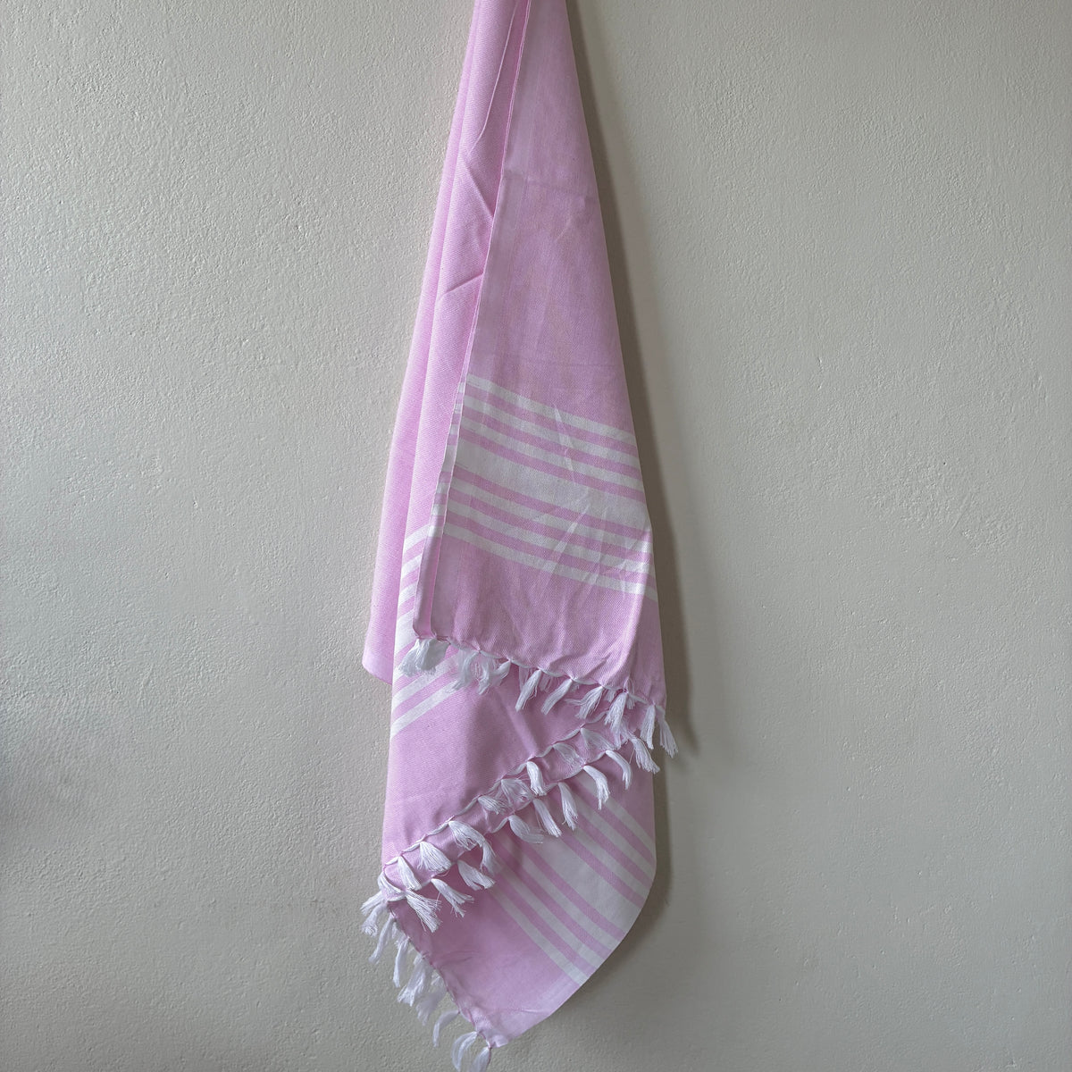 Light Pink Cotton Bath Towels
