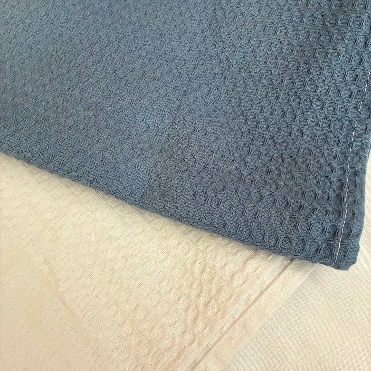 Steel Blue Ombre Premium Cotton Bath Towels