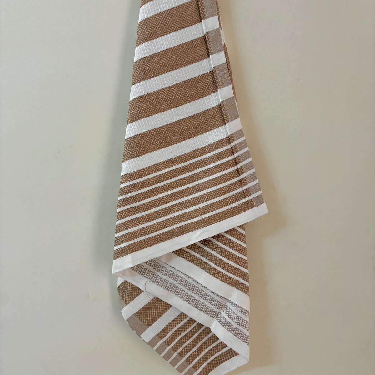 Brown Stripes Cotton Bath Towels