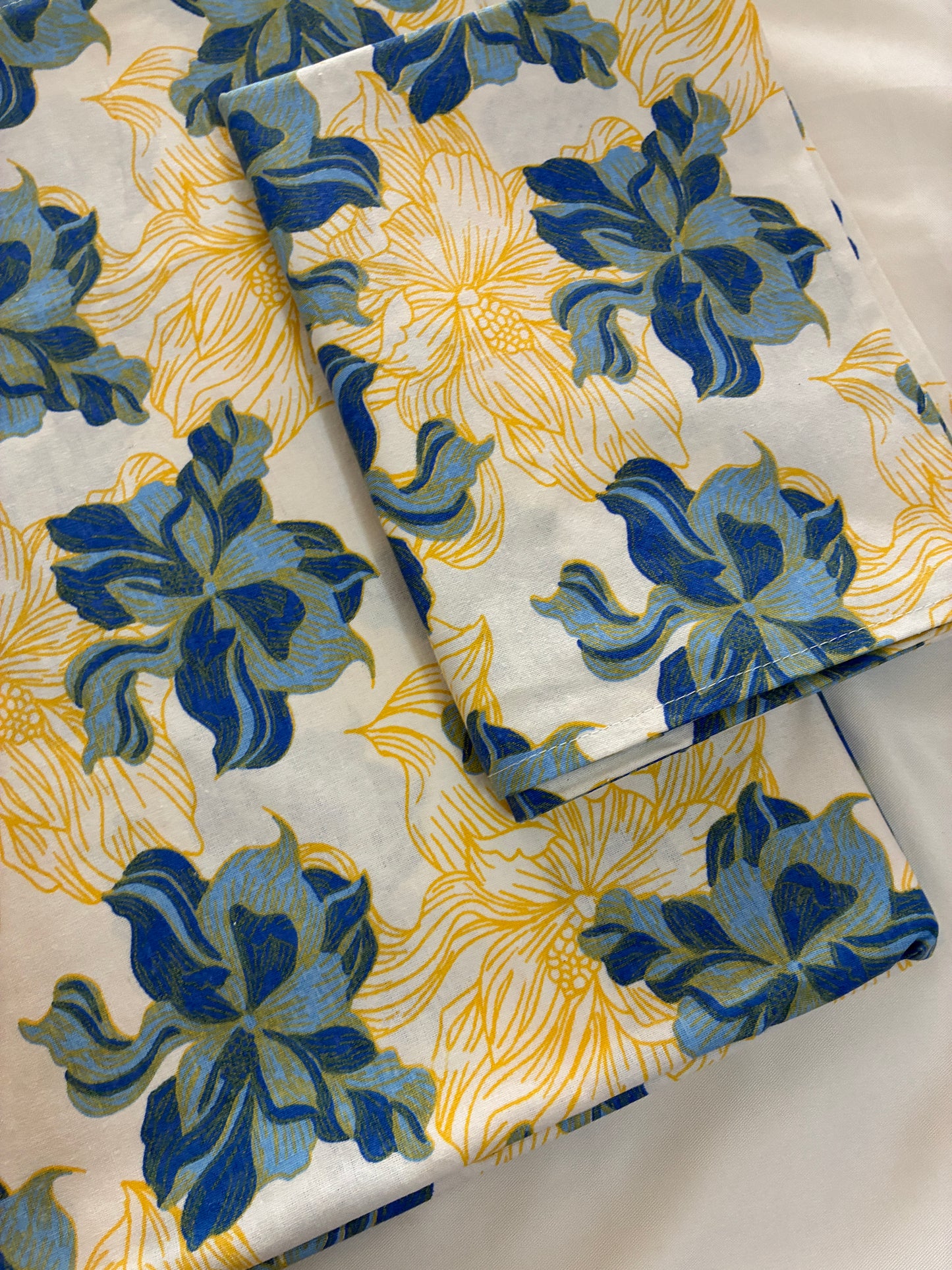 Single Size Cotton Bedspread with 1 Pillow Cover 60 x 90 in