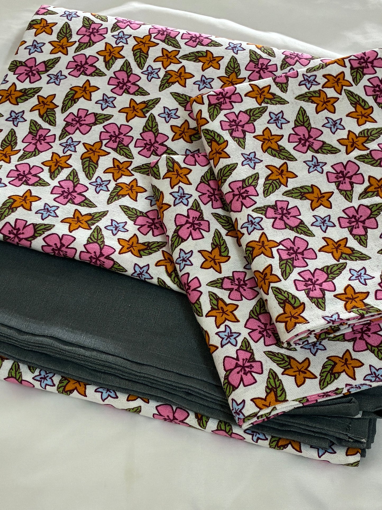 King Size Cotton Bedspread 100x110 in