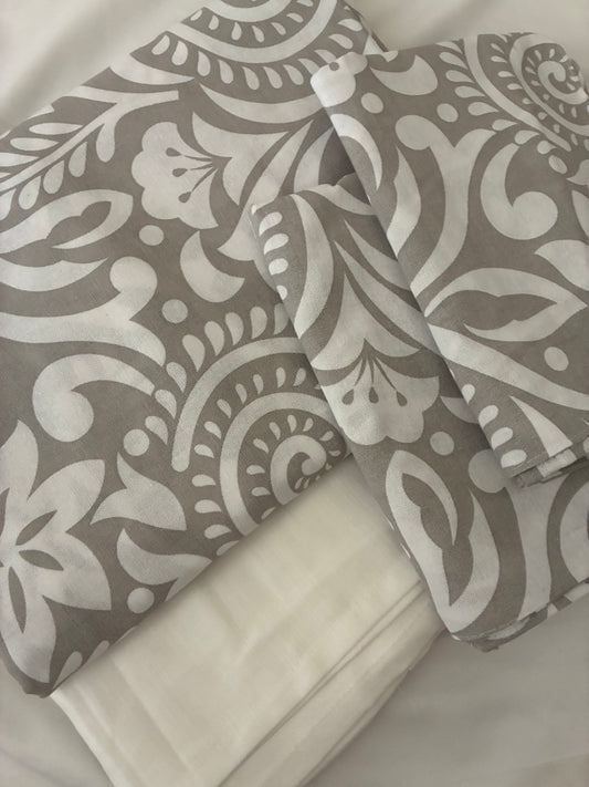 King Size Cotton Bedspread 100x110 in