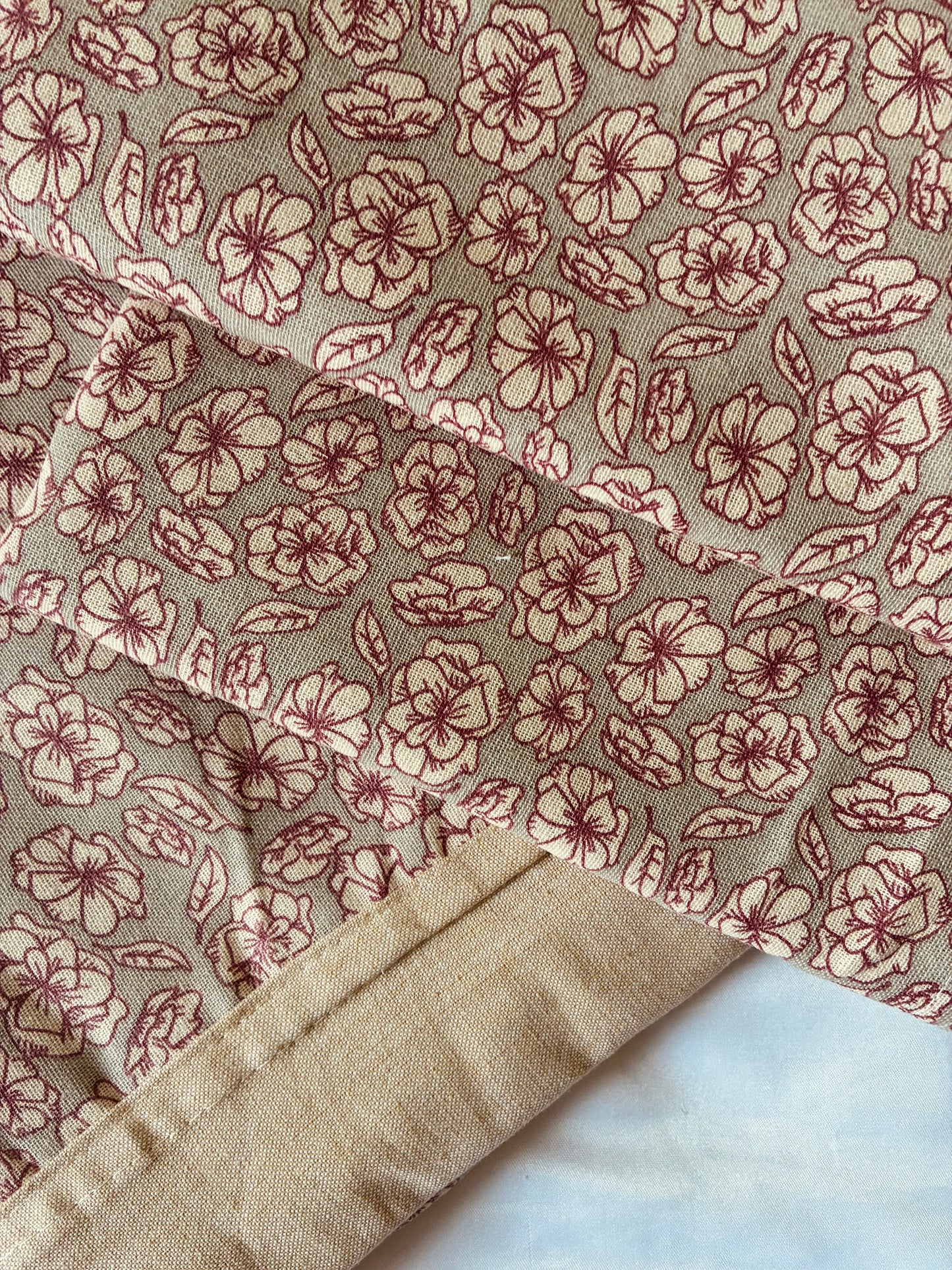Floral Queen Size bedspread 90x100 inches