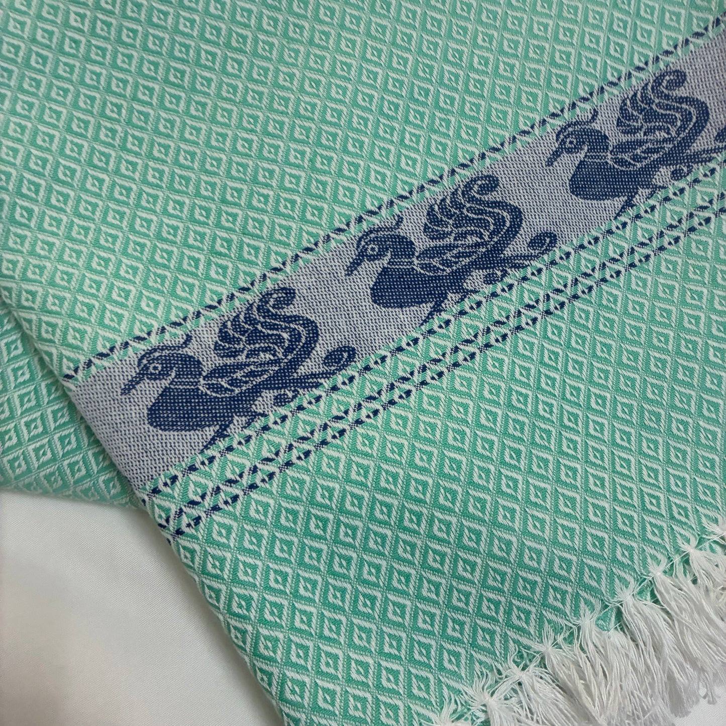 Long Cotton Bath Towel