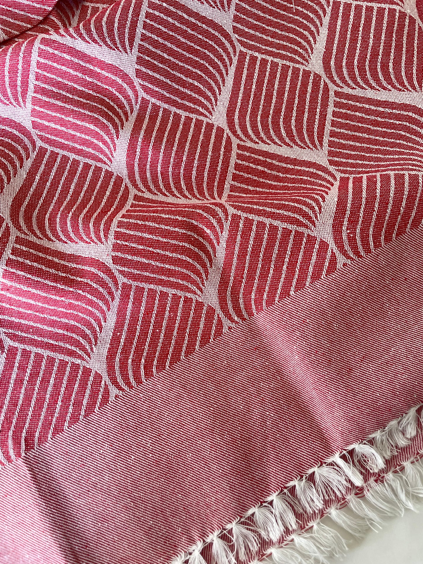 Red Blanket / Throw