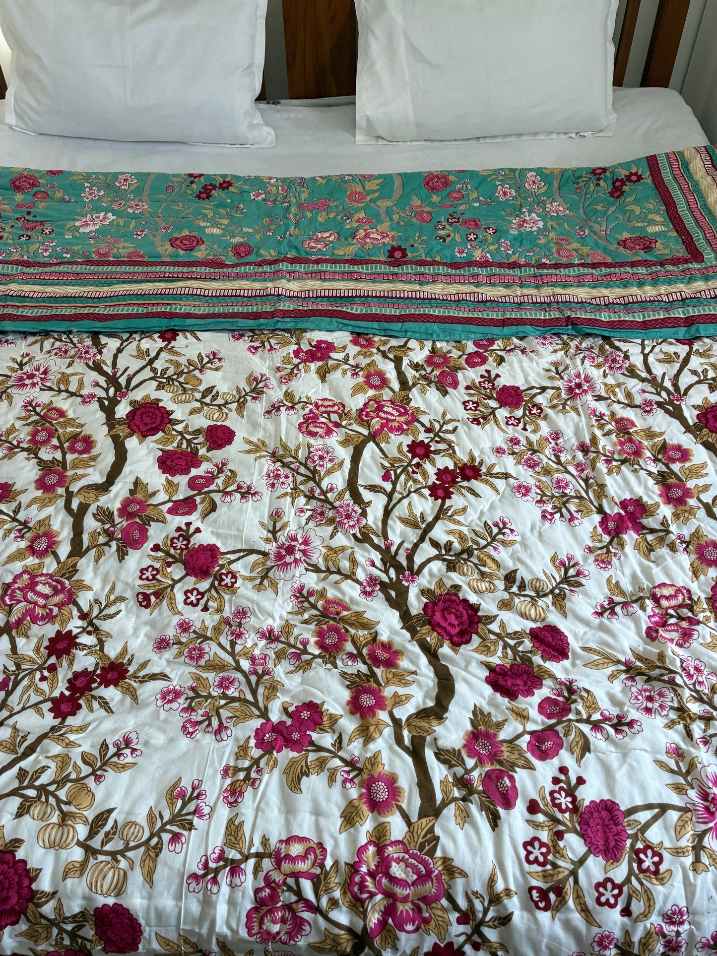 Reversible Cotton Double Quilts