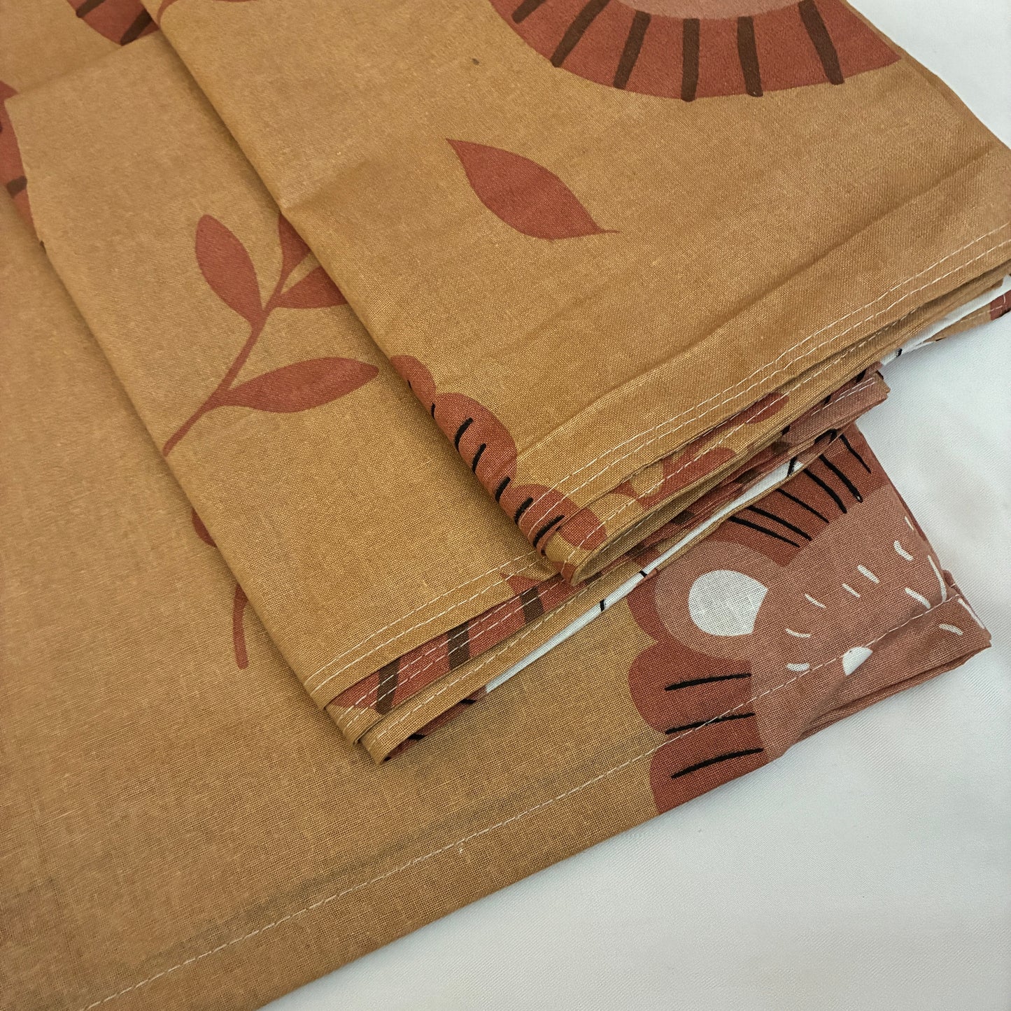Simba Single Size Cotton Bedspread with 2 Pillow Covers 60 x 90 in
