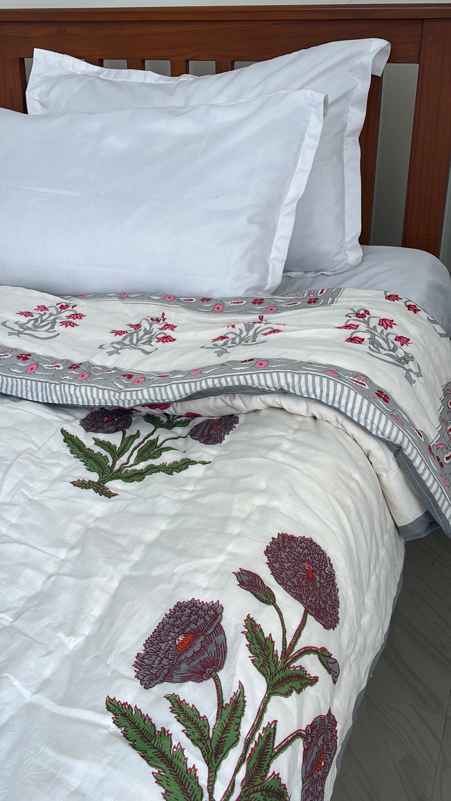 Reversible Cotton Double Quilts