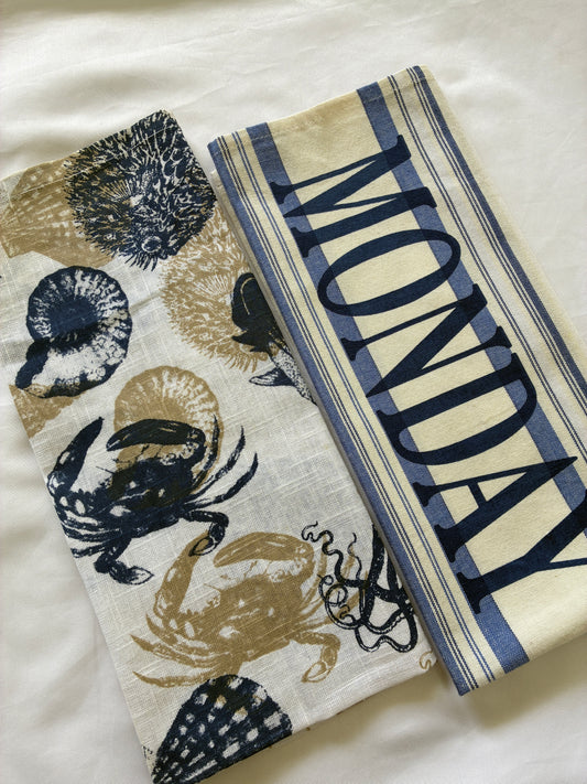 Printed Hand/Lunch Towels (Set of 2 )
