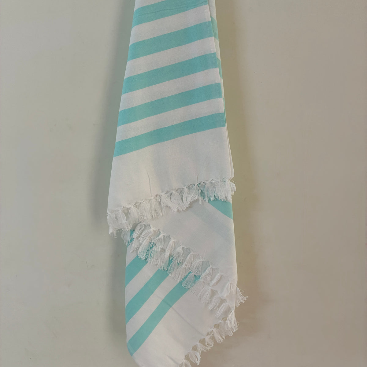 Blue Stripes Cotton Bath Towels