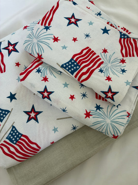 King Size Cotton Bedspread 100x110 inches