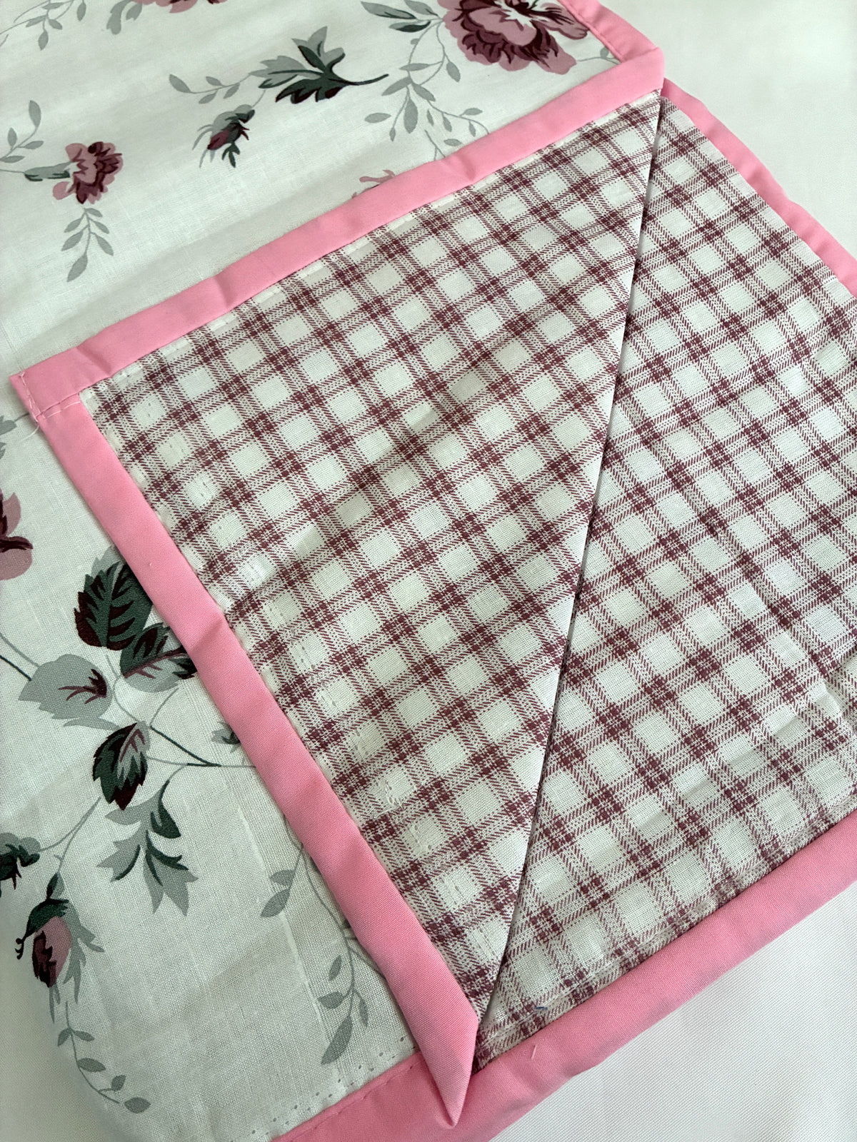 Pink Meadow Single Size Cotton Dohar