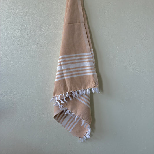 Brown Cotton Bath Towels