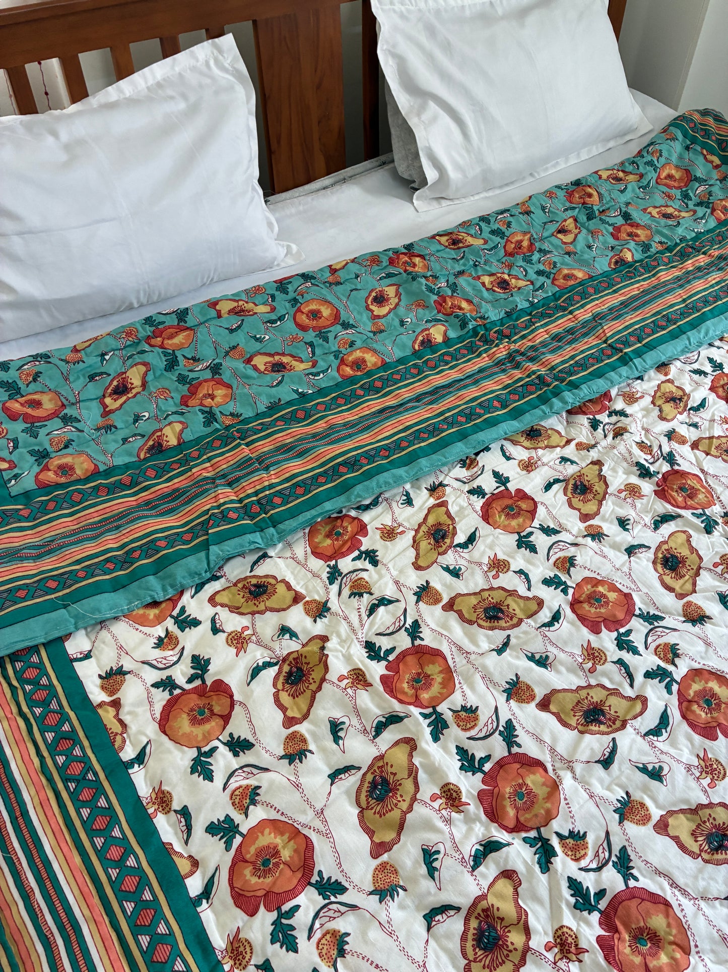 Reversible Cotton Double Quilts