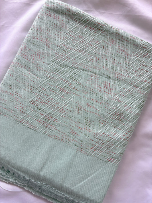 Blue Premium Cotton Blanket / Throw