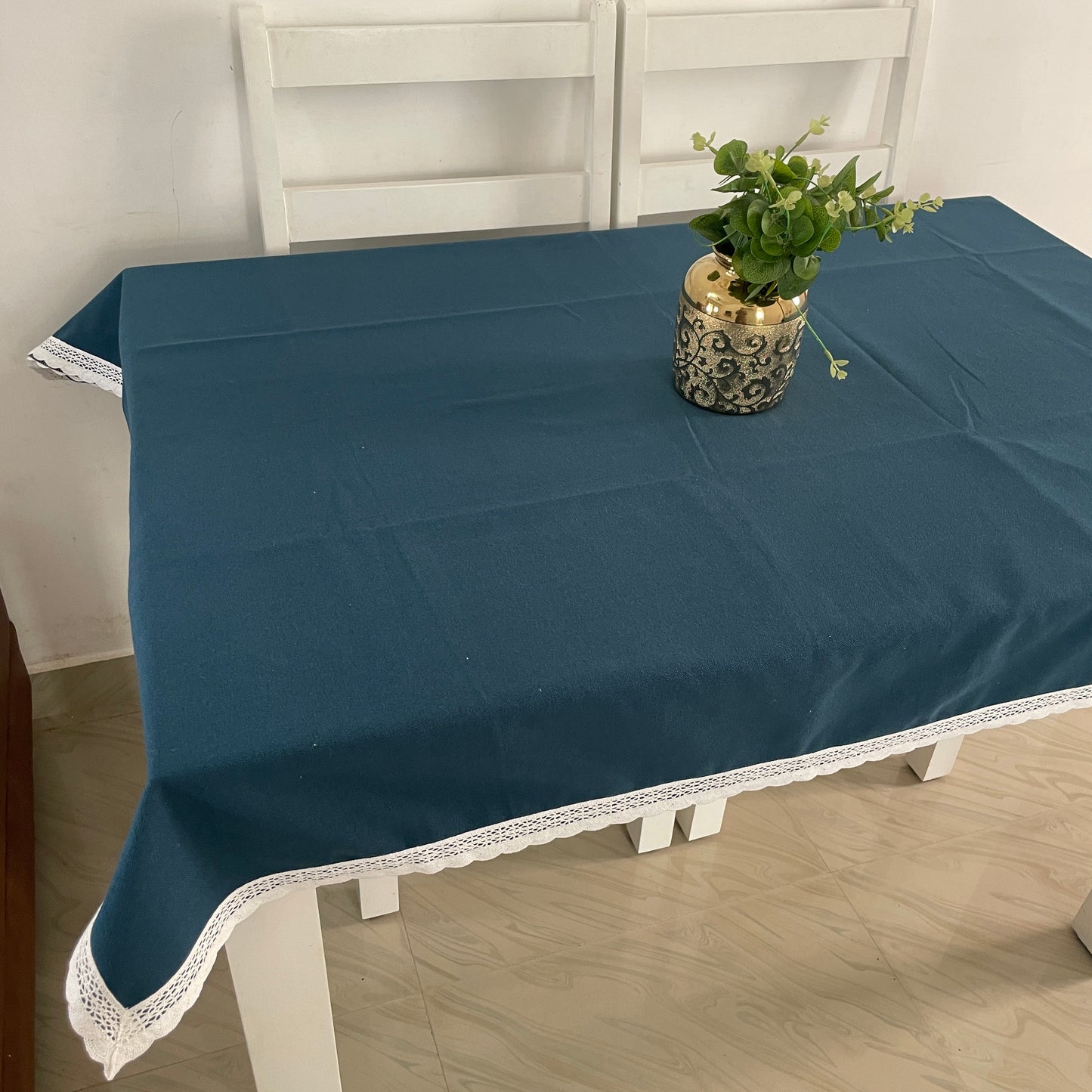 Blue Plain Table covers