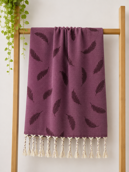 Premium Feathers Cotton Bath Towels