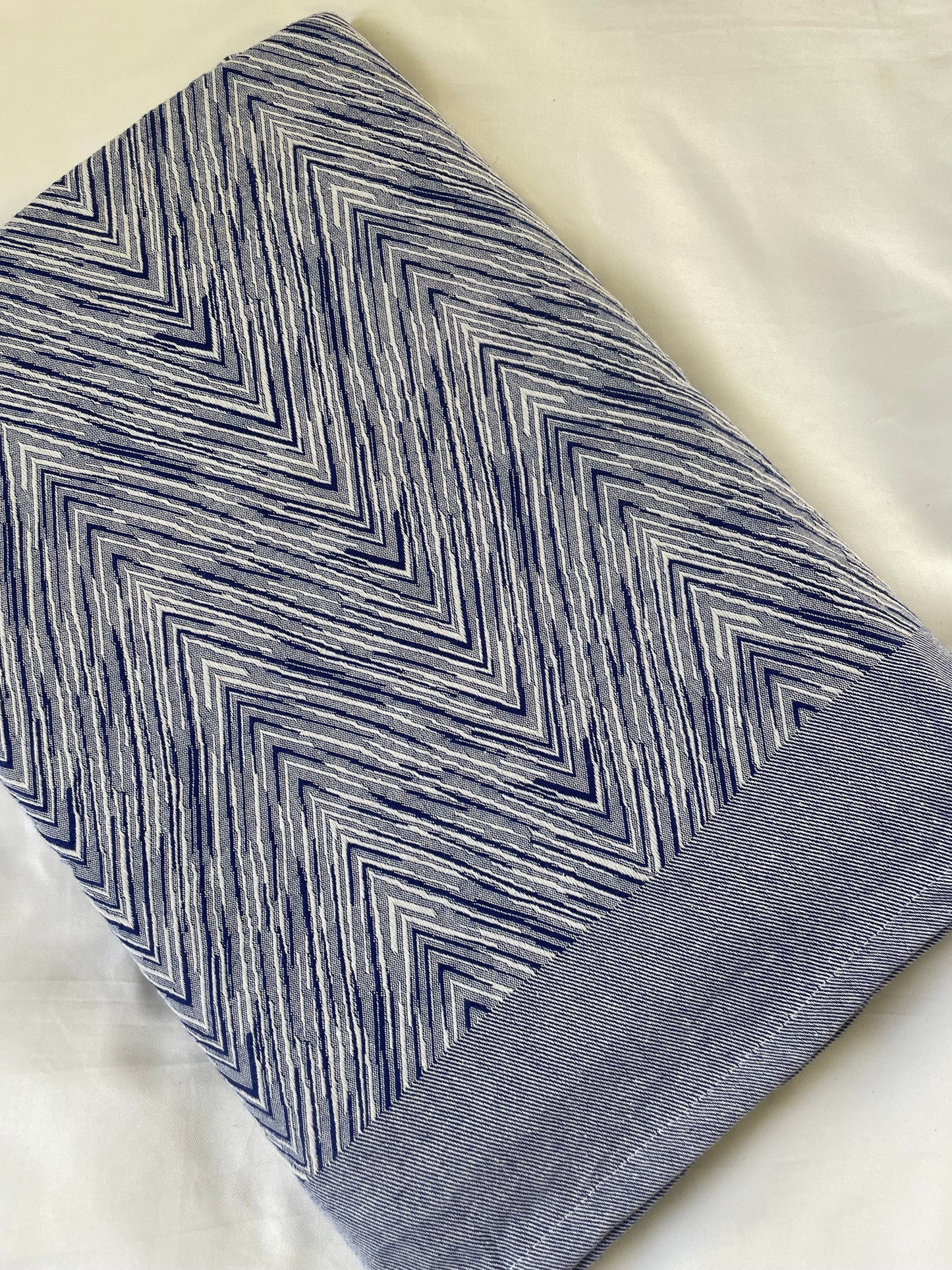 Navy blue Double Size Cotton Blanket