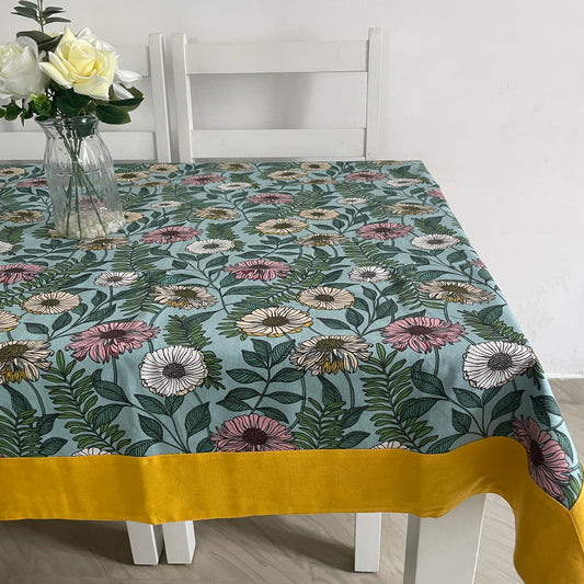 Blue Daisy Table Covers